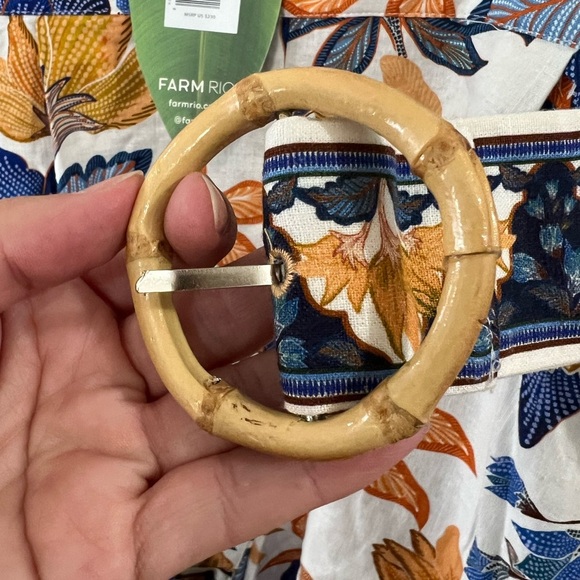 Farm Rio Off-White Summer Flowers - Size XL - NWT - Picture 9 of 14